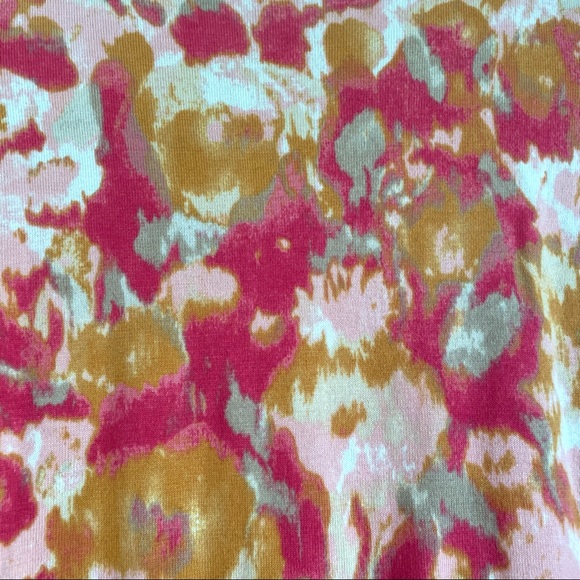 Talbots Summer Watercolor Floral Cardigan - Picture 8 of 8